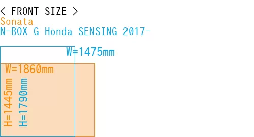 #Sonata + N-BOX G Honda SENSING 2017-